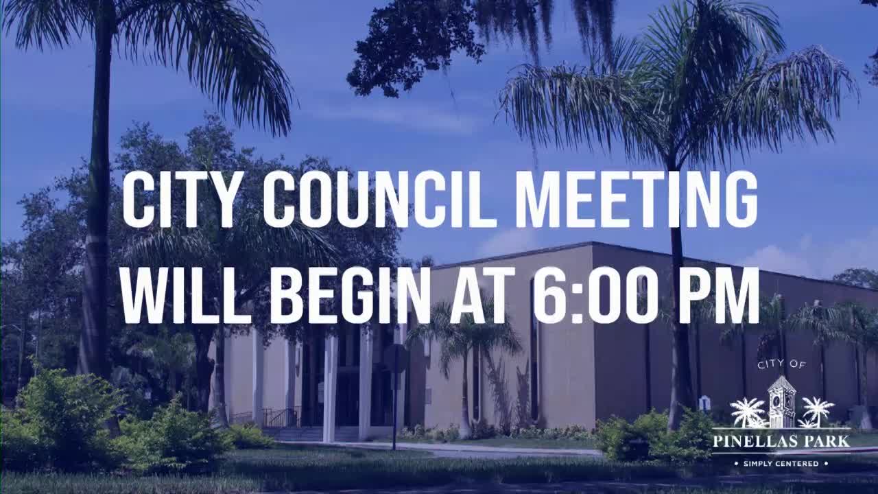 Thumbnail image for Pinellas Park City Council Meeting | November 9th, 2023
